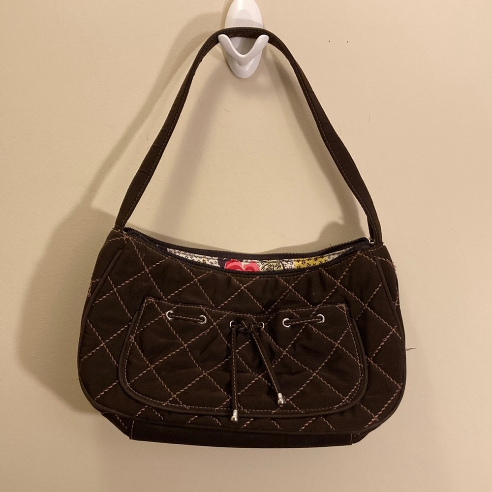 Vintage Y2K Vera Bradley Brown bag